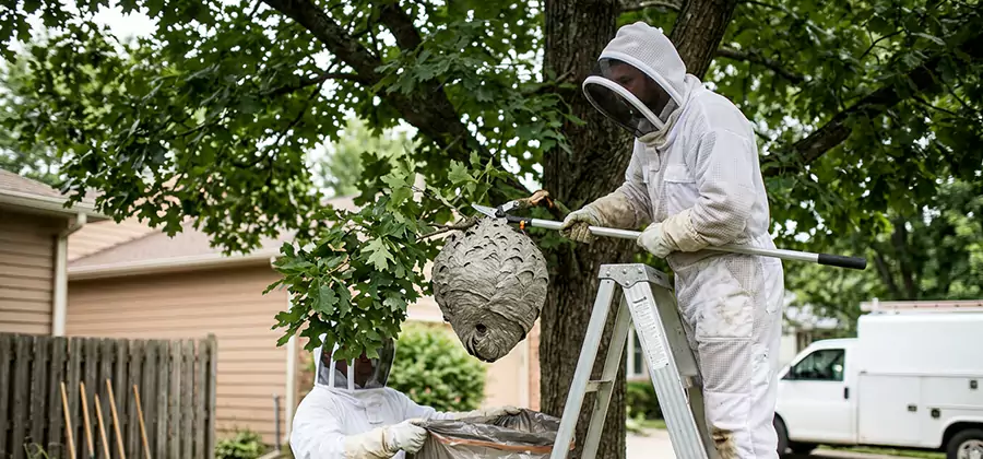 Wasp Nest in Tree Removal Fairfax