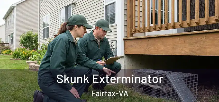  Skunk Exterminator Fairfax-VA
